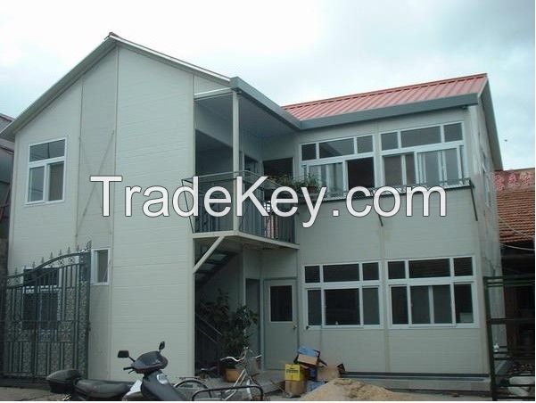 Steel Prefabricated villas