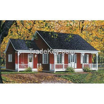 Steel Prefabricated villas