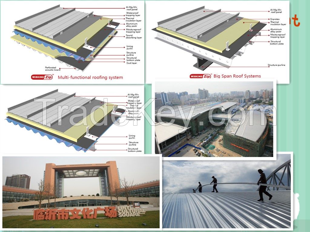 AL-Mg-Mn roofing panel