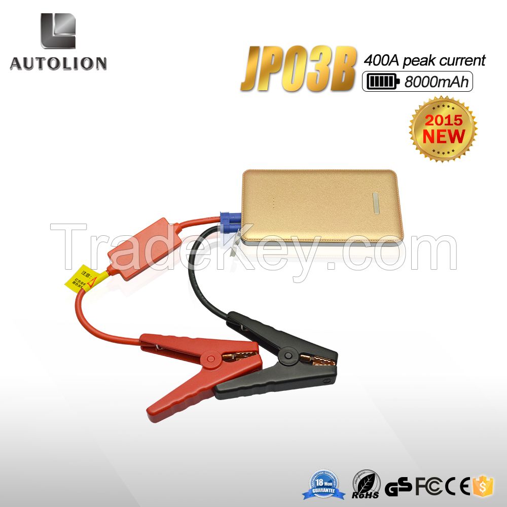 2015 super slim mini jump starter