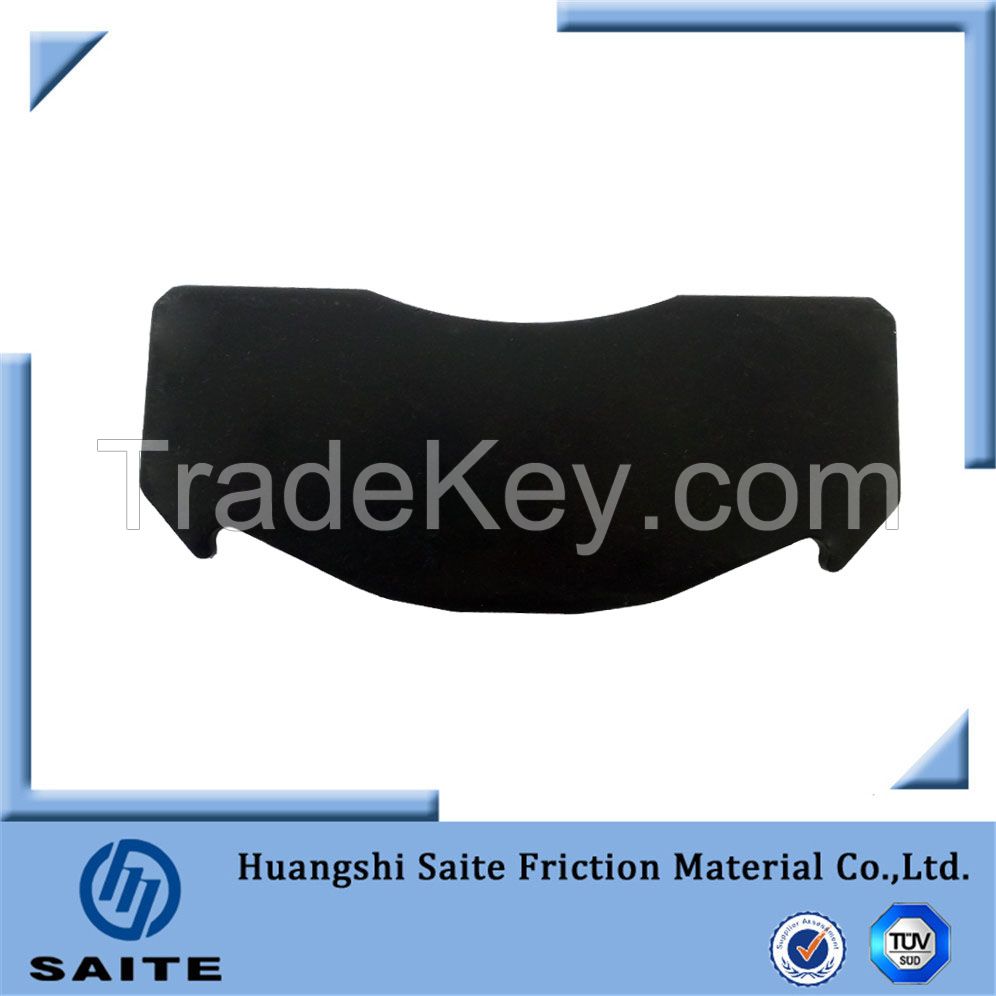 stable friction coefficient brake pad brake disc for Kassbohrer S300NC