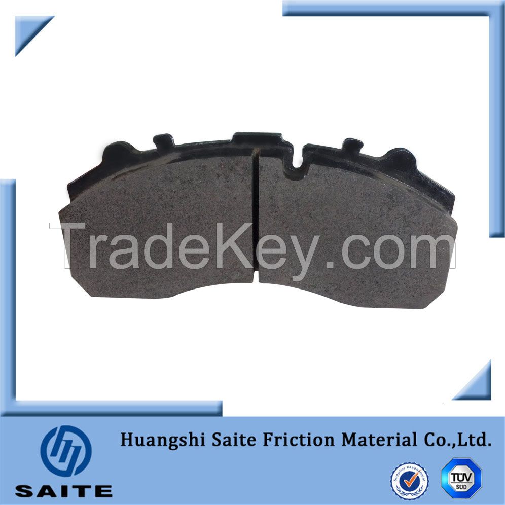 stable friction coefficient brake pad brake disc for Kassbohrer S328DT