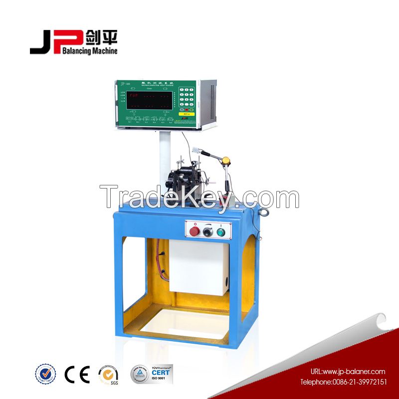 Belt balancing machine