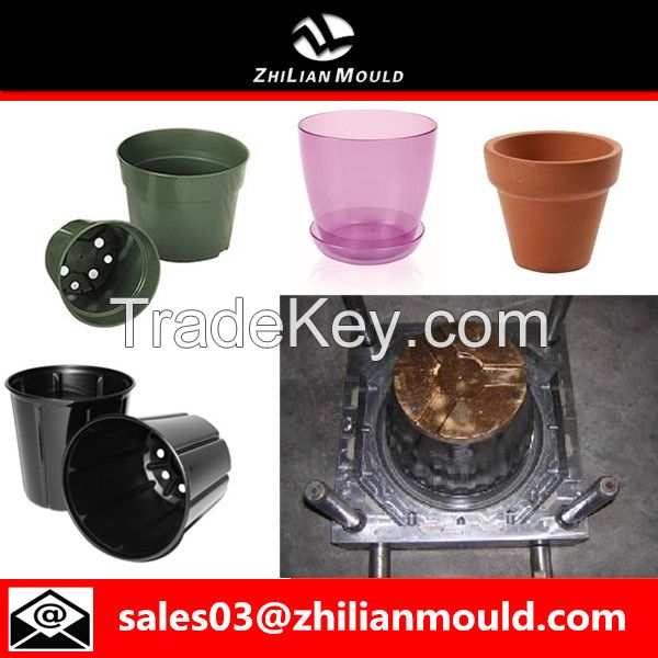 Plastic flowe pot mould by China