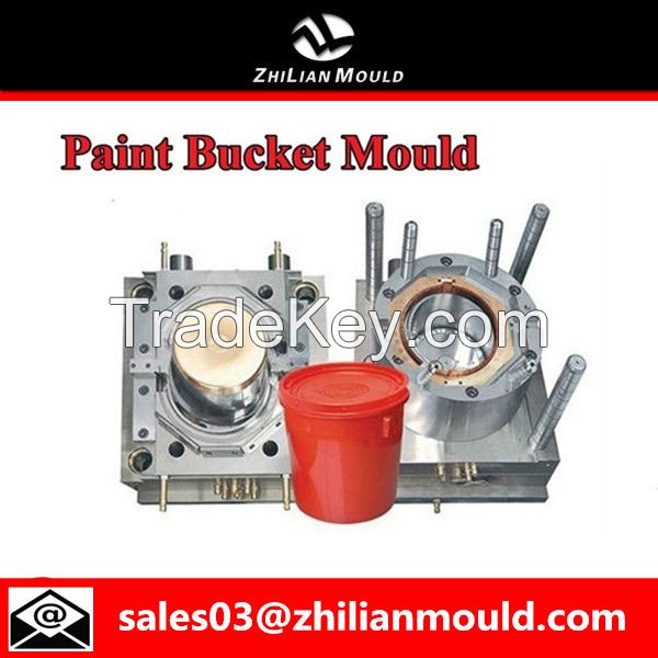 Plastic paint bucket mould / bucket mould by China