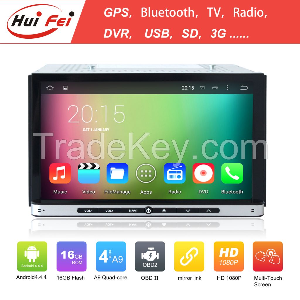Universal Car DVD Player With Android System Touch Screen Car Auto Radio