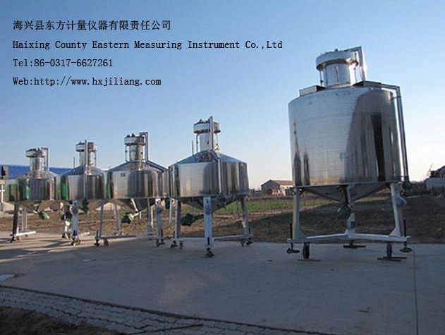 standard stainless metal measuring tank,can for oil or fuel