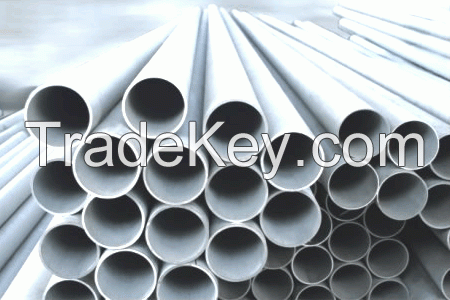 Stainless steel steamless pipes and tubes