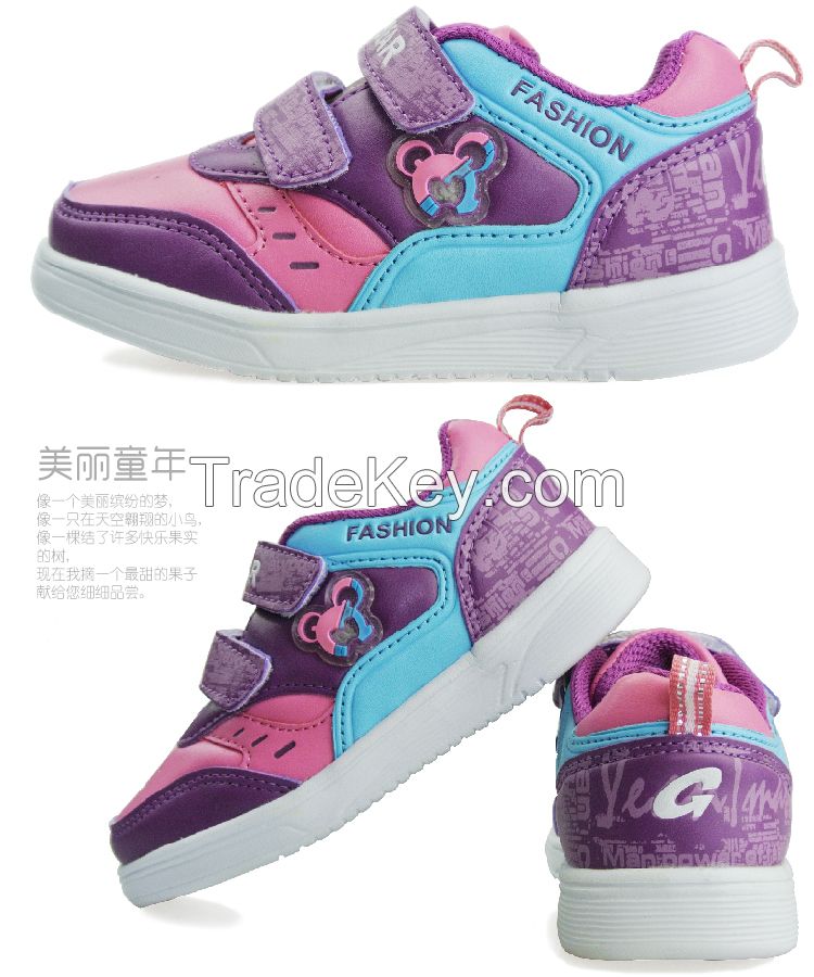 2015 Fashion Trends Boys And Girls Leisure Shoes Spring And Autumn Children's Sports Shoes