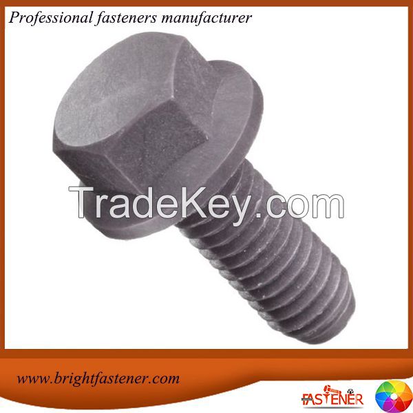 DIN933 HDG Hex flange bolts