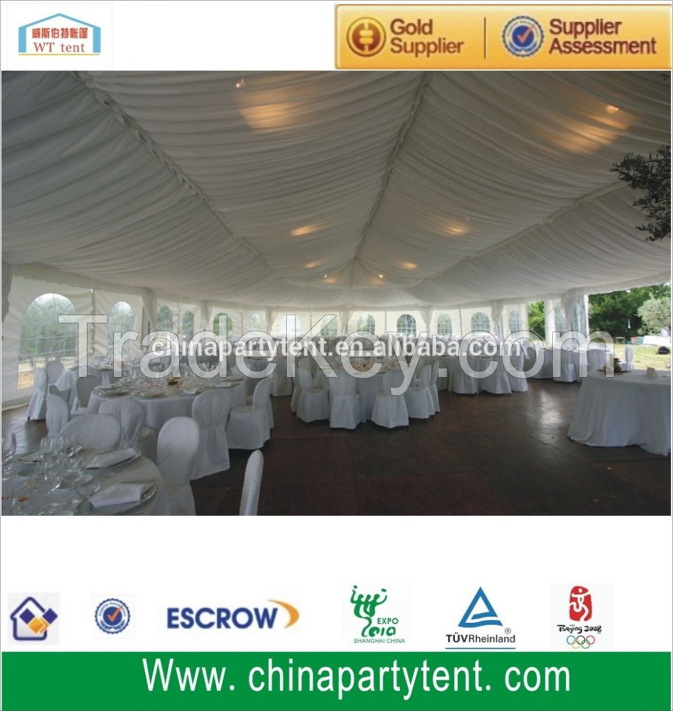 10m x 30m White aluminum wedding tent for 300 people