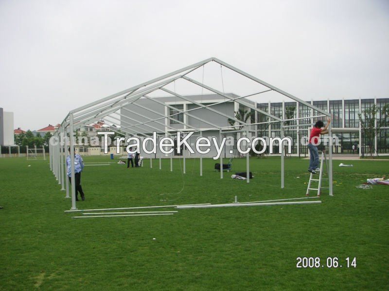 6m span width aluminum outdoor trade show tent