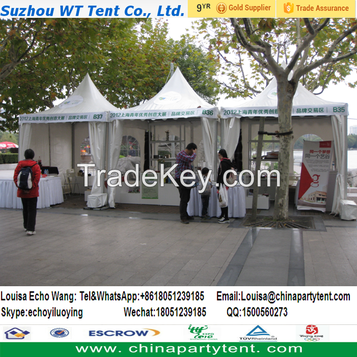 Sell outdoor pagoda gazebo party exhibition trade show event tent 3*3m, 4*4m,5*5m,6*6m, 8*8m,10*10m,15*15m