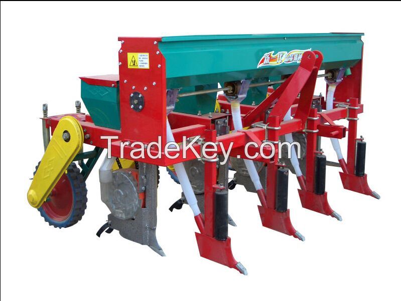 High efficiency corn fertilization seeder