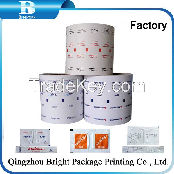 PE Coated Paper In Roll for  packing Hamburgers,Sugar, Salt, Pepper, Cream Milk, Tea, Food.