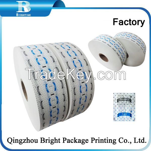 PE Coated Paper In Roll for  packing Hamburgers,Sugar, Salt, Pepper, Cream Milk, Tea, Food.