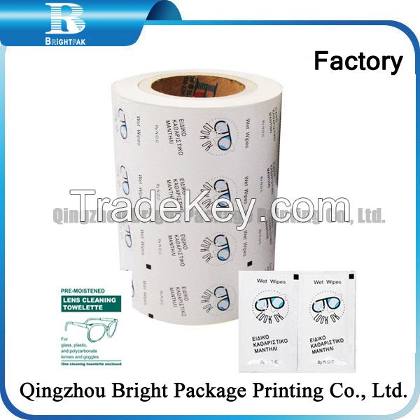 Aluminized Paper for alacohol prep pad packaging, Aluminium-foil Paper for wet wissues packaging