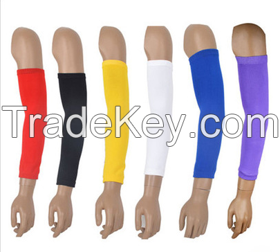 2015 Custom Design Plain Compression Padded Arm Sleeves Elbow Guards elbow support elbow protector for sports