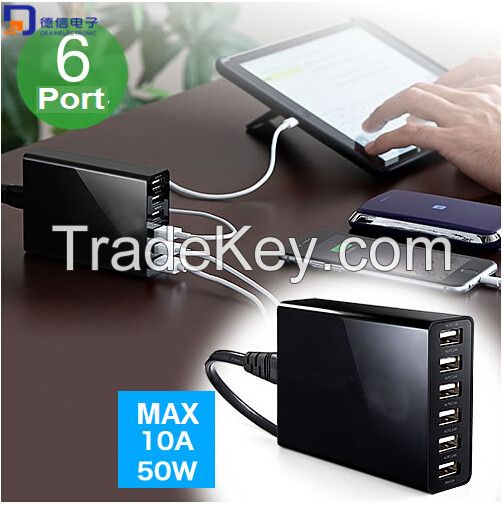  Intelligent USB Wall Charger with Auto Detect Technology(MU017)