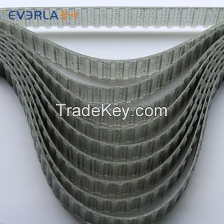 Transparent Toothed Grey Synchro Belt of PU