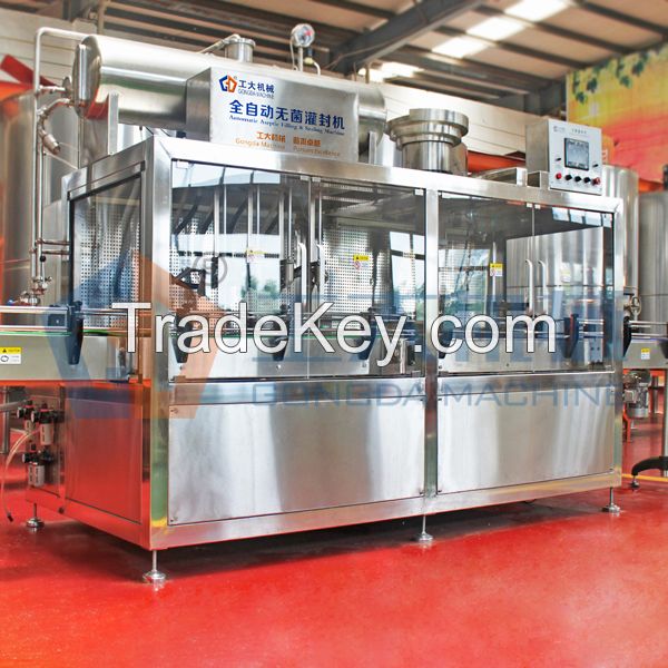 5L cans aseptic filling line