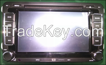 7 inch HD 2 DIN Car DVD Player with Build-in GPS Navigation/Bluetooth/Audio/Radio (Volkswagen Magotan)