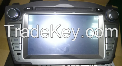 7 inch HD 2 DIN Car DVD Player with Build-in GPS Navigation/Bluetooth/Audio/Radio (Hyundai IX35)