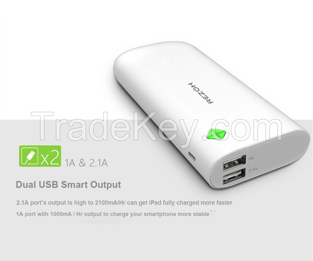 RPB-15 13000mAh Portable Power Bank External Battery Pack