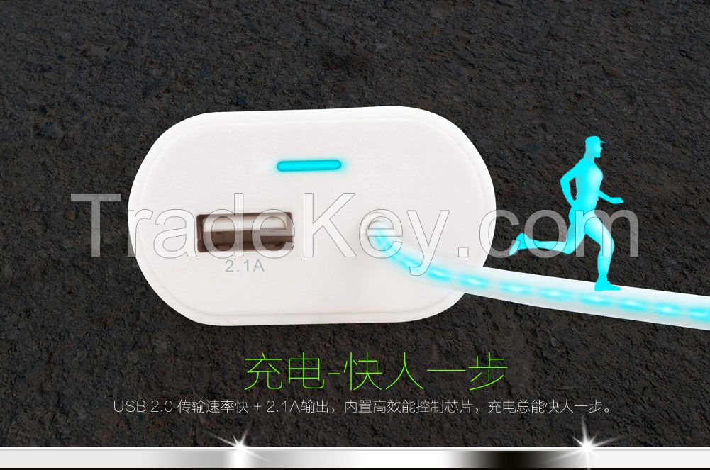 RTC-02 2A USB Wired Wall Charger