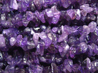 Amethyst Chips Beads