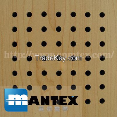 Perforated acousic panel