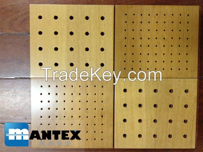 Perforated acousic panel