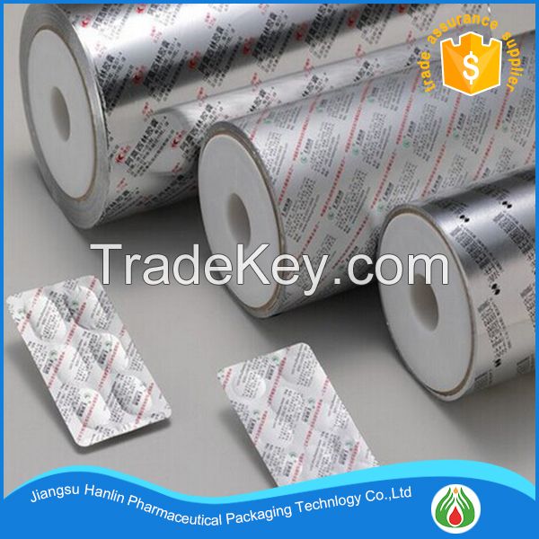 coated treatment aluminum foil for pharmaceutical packaging