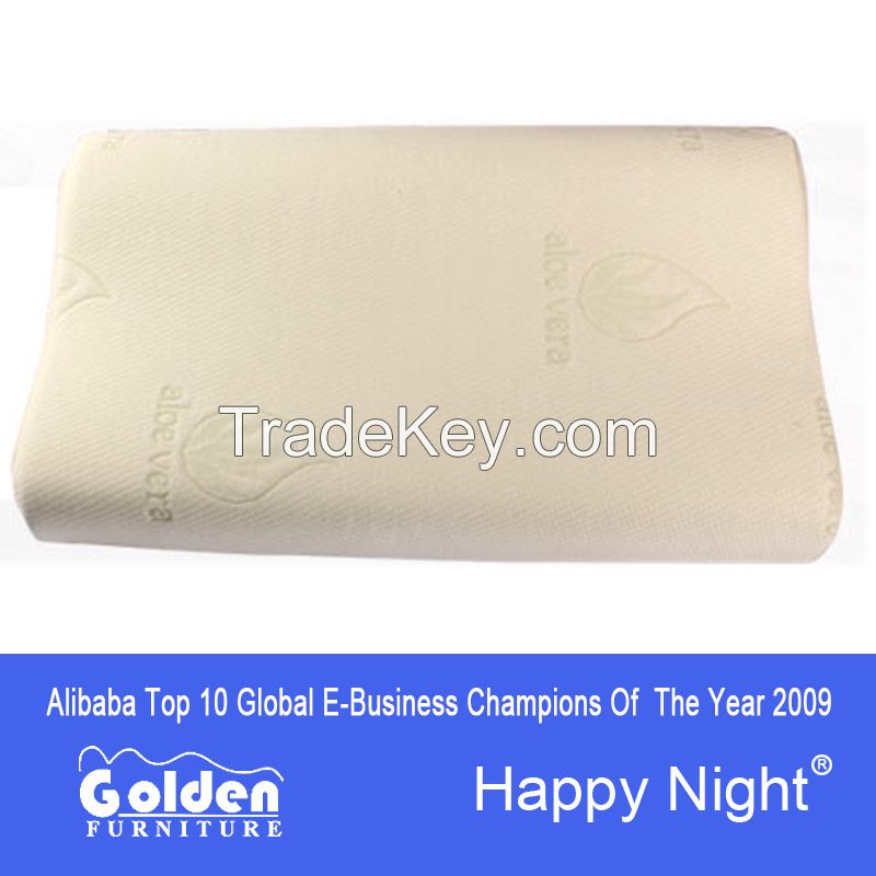 hot sale bamboo fiber wave memory foam pillow