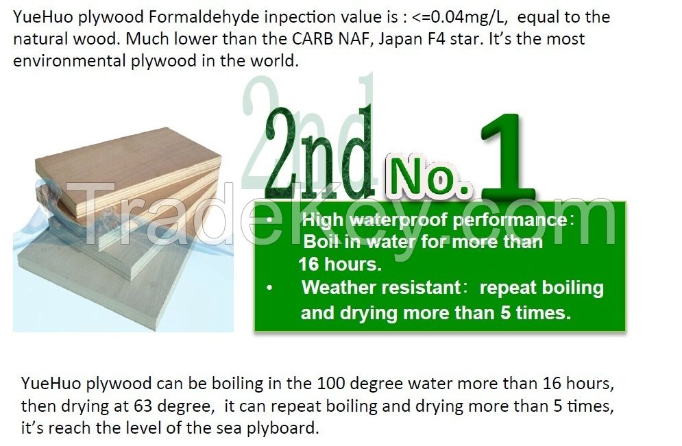 plywood no Formaldehyde