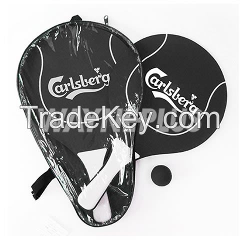 Carlsberg Wooden Beach Rackets Set 040101