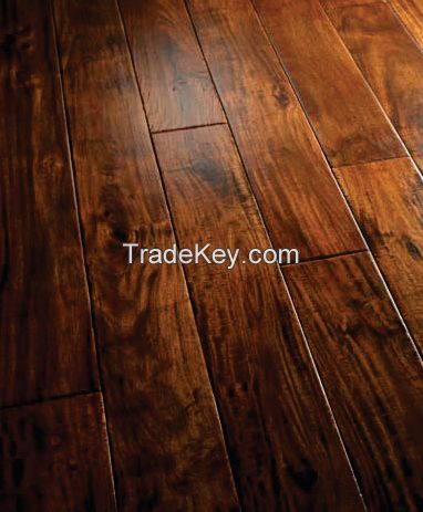 SMALL-LEAF ACACIA - Exotic Hand Scraped Acacia Hardwood Flooring