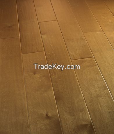 SOUTHWEST COLLECTION - Affordable 5-inch Hand Scraped Birch Hardwood Flooring