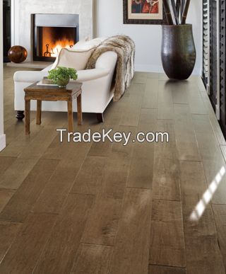 CALIFORNIA CLASSICS COLLECTION - Random Width Hand Scraped Hardwood Flooring