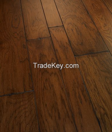 Estate Collection - Wire Brushed and Hand Distressed Hardwood Flooring 