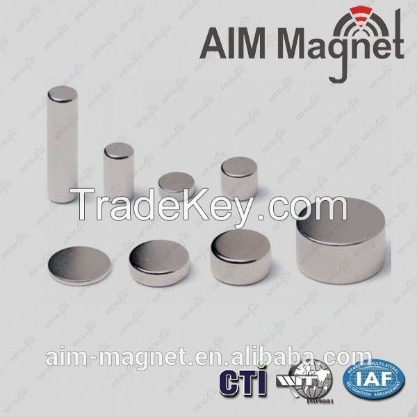 High power N42 rare earth disc strong magnet for sale