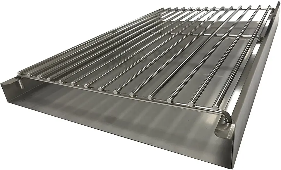 Stainless Steel Santa Maria Grill Built in Brick BBQ DIY Grill Kit wit