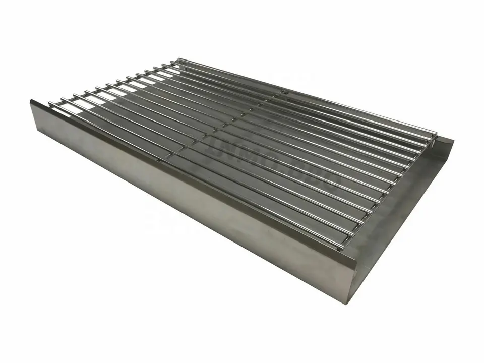 Stainless Steel Santa Maria Grill Built in Brick BBQ DIY Grill Kit wit