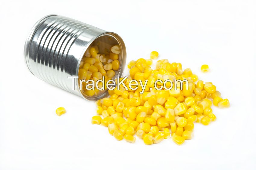 Canned sweet corn