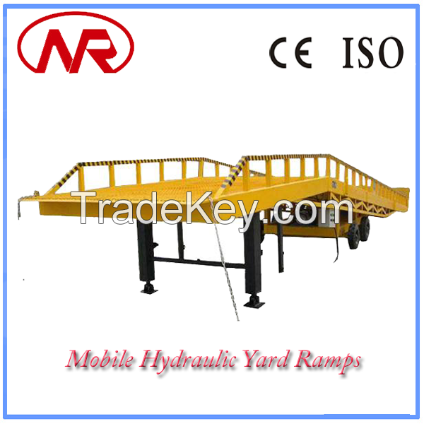 Mobile Hydraulic Yard Ramps Handing Equipment