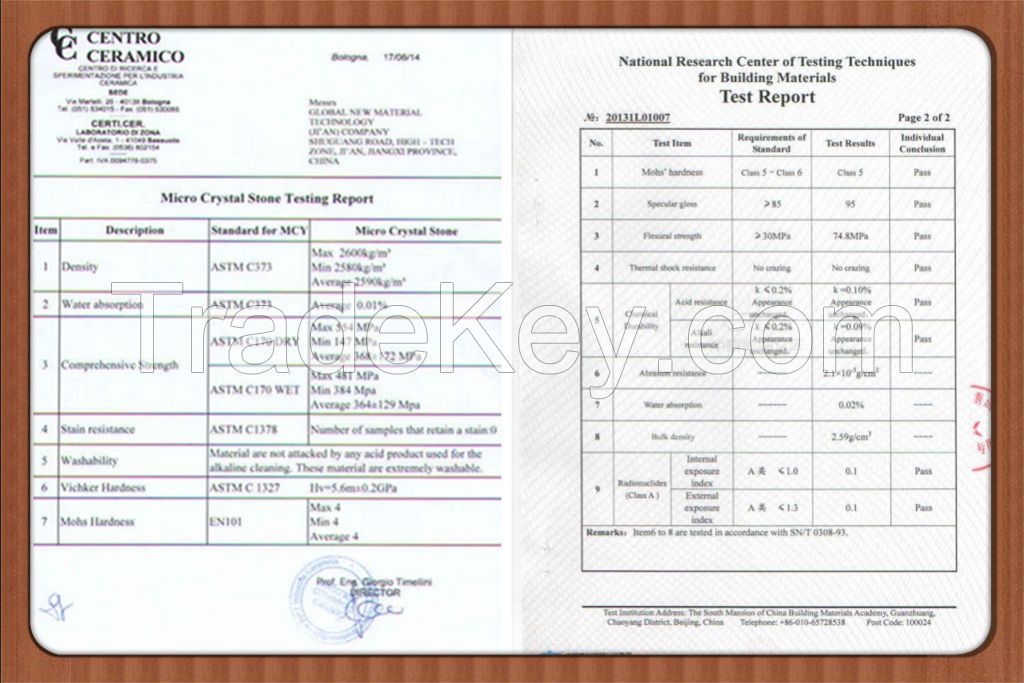 micro crystal glass tile manufacturer 