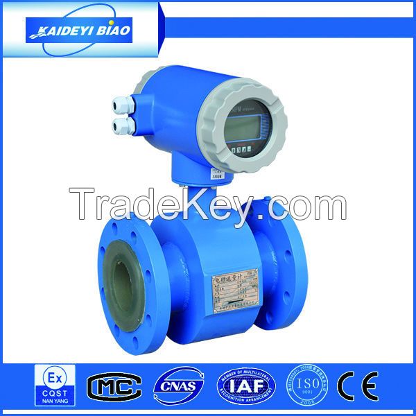 electromagnetic flow meter for water