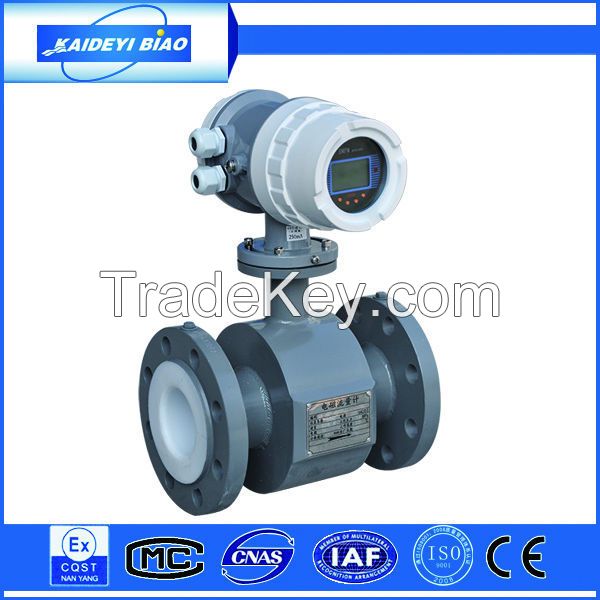 4-20mA pulse output electromagnetic flow meter for irrigation