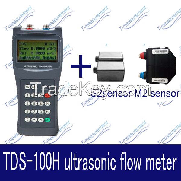 Widely used clamp on portable ultrasonic flowmeter