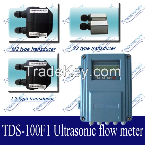 intelligent water flow meter ultrasonic flow meter with clampon sensor
